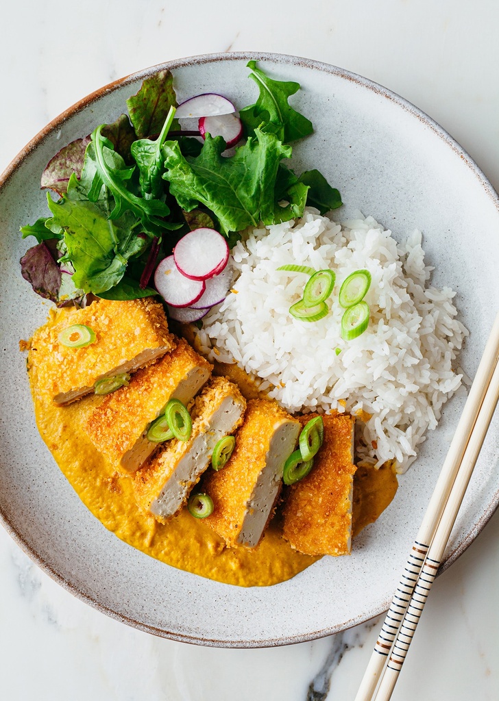 Tofu Katsu Curry