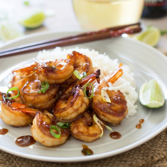 Tiger Prawn Teriyaki