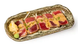 Torched Tuna Sashimi